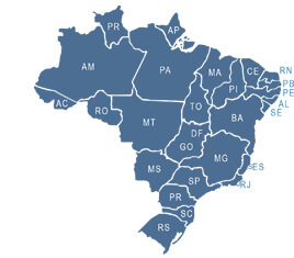 Encontre nossos endereços pelo Brasil